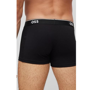 Vente en gros usine – Lot de 3 boxers pour hommes 100 % coton extensible, coupe classique, en coton et élasthanne, marque de créateur - Product Image 2