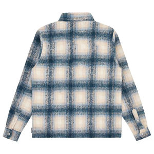 Camisas Transpirables para Hombre, Camisa de Franela Estilo Literario, Camisas de Franela a Cuadros Formales, Camisa de Franela 100% Algodón/Versátil - Product Image 2