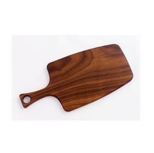 Planche à découper en bois naturel, plateforme de découpe durable pour la cuisine à domicile, les restaurants, les hôtels, la restauration et la préparation culinaire - Product Image 6