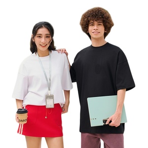 T-shirt en coton pour homme, col rond, manches courtes, couleur unie, coupe classique, respirant, jersey tricoté, design uni, 8 couleurs disponibles - Product Image 3
