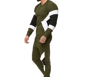 <b>Men</b> <b>Track</b> Suit Slim Fit Zipper <b>Jacket</b> Pants Set Breathable Sportswear Casual Streetwear Full Sleeve Training Gym Fitness Two - Product Image 5