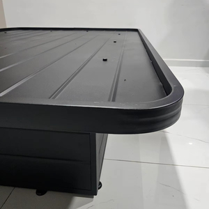 Hotel Modern Metal <b>Bed</b> <b>Frame</b> 16" Full XL <b>Platform</b> Heavy Duty Base 54"x80" Mattress Support Bulk USA Export From Gujarat - Product Image 4