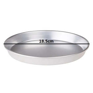 Pizza Pan Round Aluminium 16.5 cm <b>Baking</b> Tray <b>Oven</b> Safe Pizza <b>Baking</b> Mold Kitchen Bakeware Durable Reusable - Product Image 1