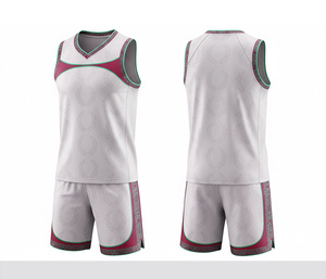 Tenue de basketball personnalisée par sublimation, kit d'équipe sur mesure, service OEM, vêtements de sport pour hommes, femmes et jeunes - Product Image 3