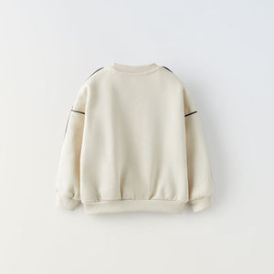 Nouveaux arrivages : sweat-shirts pour garçons, logo personnalisé, pull en tricot, sweat à capuche pour enfant, sweat-shirt uni à manches longues pour garçons et filles - Product Image 2