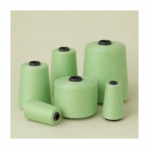 Hilo de algodón verde teñido en anillo para tejido textil 100% hecho en India de calidad superior, precio y cantidad. - Product Image 3