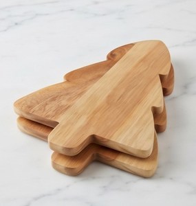 Tabla de cortar de madera con forma de árbol de Navidad, muy vendida, para uso en la cocina. - Product Image 2