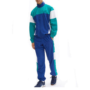Vêtements de sport pour hommes, ensemble de survêtement en nylon coupe-vent personnalisé avec logo, 2 pièces, décontracté, hiver, séchage rapide, léger - Product Image 1
