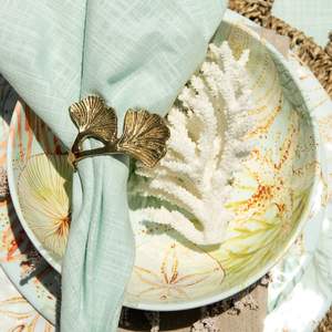 Anillo de Servilleta Metálico Contemporáneo, Perfecto para Espacios de Comedor Modernos, con un Aspecto Minimalista y una Presentación de Mesa Refinada - Product Image 5