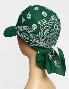 Made In Pakistan Bandana Lightweight Summer Cap and Fashion Bandana Gift Set for Women - Product Image 5