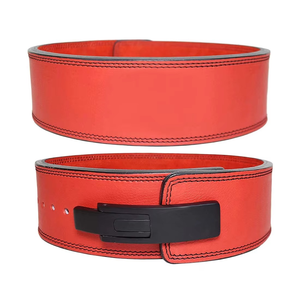 Cinturón de Levantamiento de Pesas Geo Brother Co 2026, de Cuero Vacuno, Antideslizante, Resistente, Ajustable, Unisex, con Hebilla de Palanca - Product Image 4