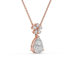 2.65Ct Lab Grown Diamond Unique Style Light Weight Pendant - Product Image 5