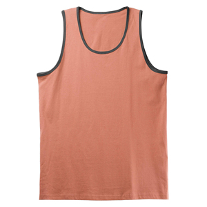 Men's <b>Peach</b> Tank <b>Top</b> Sleeveless Moisture Wicking Gym Workout Vest Casual Streetwear Sportswear for Workout and Casual Use - Product Image 1