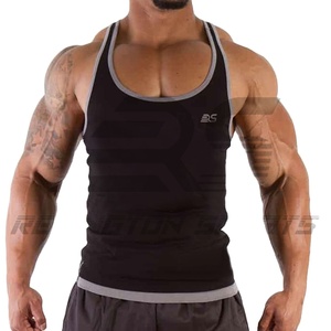 OEM ropa de gimnasio culturismo chaleco Muscle Fit camiseta sin mangas para los hombres manga menos entrenamiento camiseta sin mangas de alta calidad de moda - Product Image 1