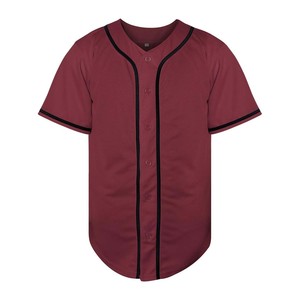 Maillot de baseball Hip Hop tendance en polyester durable, style sport urbain, couleur personnalisable, coupe confortable, impression vinyle sur mesure - Product Image 1