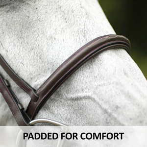 Bridas de Cuero Vacuno 100% Genuino de Marca Privada OEM, Producto Confiable, Brida Occidental para Caballo con Collarín - Product Image 6