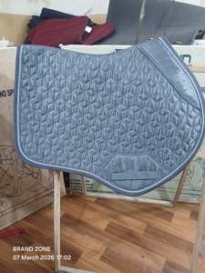 BRAND ZONE Custom Quilting jump Saddle <b>Pads</b> with brand Logo horse accessories Saddle Cloth Numnah horse equipment equestrianism - Product Image 4