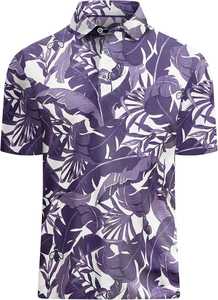 Chemise de golf pour homme, anti-rides, respirante, à séchage rapide, manches courtes, imprimée, décontractée, athlétique - Product Image 3