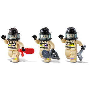 OXFORD TOWN MINI <b>FIRE</b> TRUCK Urban <b>Fire</b> <b>Engine</b> ABS Plastic Construction <b>Toy</b> <b>Fire</b> Rescue Vehicle Children Educational Handmade - Product Image 5