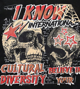 Sweat à capuche personnalisé à manches longues en molleton 100 % coton biologique, imprimé crâne, style vintage décontracté, avec cordon de serrage et épaules tombantes - Product Image 6