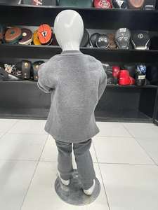 Ensemble de survêtement pour enfants, garçons et filles, en coton doux à logo personnalisé, deux pièces, sweat à capuche et pantalon de jogging pour tout-petits - Product Image 2