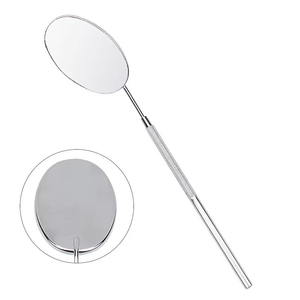 Professional Stainless Steel Eyelash Extensions Inspection <b>Mirror</b> <b>with</b> Customized Logo - Product Image 3