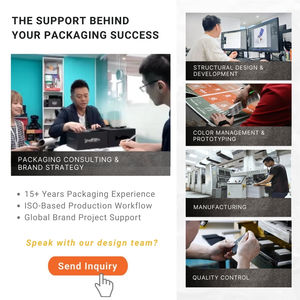 Carton d'expédition personnalisé à rabat frontal, style avion, avec finition mate, doublure en mousse, écologique, robuste et recyclable - Product Image 6