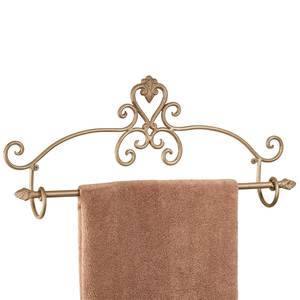 Toallero rústico de hierro fundido negro, de pared, con ganchos, diseño de hoja, para el hogar, hoteles, accesorio de baño - Product Image 5