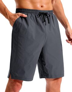 Swimwear Men's Shorts Swim Trunks Quick Dry Breathable <b>Board</b> Beach Zipper Pockets 9 Inch Inseam Beach Bathing Suit Lightweight - Product Image 1