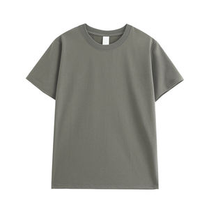 เสื้อยืดผู้ชายสีพื้นสไตล์ญี่ปุ่น ผ้าคอตตอนหวี 220 กรัม แห้งเร็ว ปักโลโก้ตามสั่ง ผลิตในจีน ราคาโรงงานบังกลาเทศ รับผลิตแบบ OEM - Product Image 4