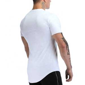 Camisetas en Oferta al por Mayor, Unisex, Personalizadas con Impresión de Letras, 100% Algodón, Talla Regular, Camisetas Lisas de Cuello Redondo y Manga Corta para Hombre - Product Image 4