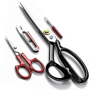 Ciseaux de tailleur de couture de 10 pouces-Ciseaux à tissu en acier à haute teneur en carbone Lame en acier inoxydable Finition galvanisée pour l'artisanat - Product Image 6