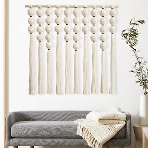 Tapiz Bohemio de Macramé para Colgar en la Pared, Decoración Mexicana para el Hogar, Tapiz Caralarga - Product Image 3