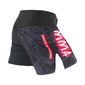 Shorts de boxe Muay Thai en gros, shorts de combat de kickboxing, shorts de Muay Thai personnalisés, shorts de boxe respirants pour homme, shorts MMA - Product Image 3