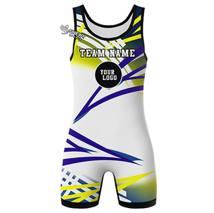SINGLET de Boxeo Unisex SINEWY SPORTS, Sublimado, Ajustado, de una Pieza, Transpirable, de Spandex y Poliéster, 260g, Secado Rápido, Ligero - Product Image 2