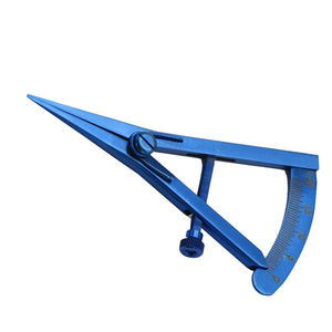 High Grade Castroviejo Lab Caliper Blue-Coated Stainless Steel Vernier Calipers Straight Measuring <b>Instruments</b> By Grip Surgical - Product Image 1