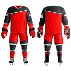 Uniformes de Hockey sobre Hielo 7V7 Personalizados de Alta Calidad 2026 con Nombre de Equipo / Impresión Digital a Bajo Precio - Product Image 6