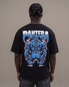Camiseta Extra Grande Personalizada de Estilo Vintage para Hombre, Tejido Grueso 100% Algodón, 210 Gramos, Estilo Retro Hip Hop, Transpirable - Product Image 2