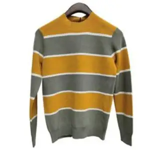 Benutzer definierte Modemarke Bunte Pullover O-Ausschnitt Strickmuster Herren Pullover