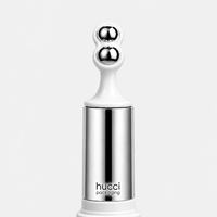 Tube de massage pour crème contour des yeux en plastique PE D19 de 10 ml, personnalisable, avec bille roulante, vente en gros