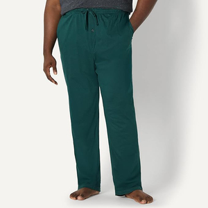 Pantalon de jogging décontracté pour homme en coton gris léger et respirant, taille élastique avec cordon de serrage, poches latérales, idéal pour l'automne - Product Image 2