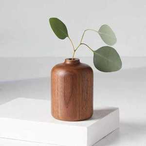 แจกันไม้ทำมือสไตล์อาร์ตเดโครักษ์โลก-Lavie Creations - Product Image 1