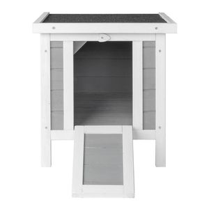 Gabbia XL in Legno Personalizzabile con Logo, Impermeabile, per Conigli/Polli/Gatti, Pieghevole Automaticamente, Design Solido per Cani/Gatti di Piccola Taglia - Product Image 6