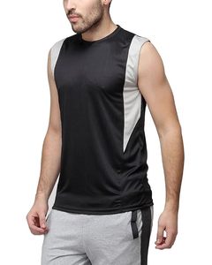 ออนสไตล์ สปอร์ตเสื้อกล้ามแขนกุดผู้ชาย คอกลม ระบายอากาศได้ดี แห้งเร็ว ผ้าฝ้าย 100% ชุดกีฬาลำลอง 160 กรัม - Product Image 4