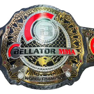 Ceinture de champion du monde de MMA Bellator, sangle noire, design or et rouge, qualité supérieure, ceinture de titre pour les fans et les collectionneurs de MMA - Product Image 6