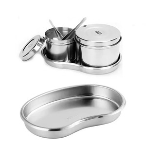 Nueva Bandeja Esterilizada de Acero Inoxidable 304 con Borde Liso, Bandeja Multifuncional para Frascos, Bandeja Contenedora de Cosméticos, Bandeja Dental de Acero Inoxidable - Product Image 6