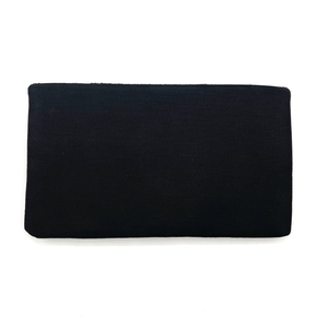 FAIZA CRAFT Pochette rectangulaire en polyester léger brodée de fleurs perlées faites à la main, sac enveloppe avec chaîne détachable - Product Image 3