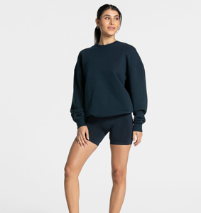 Stylish Women Sweatshirt Drop Shoulder Pullover Arrival Women Sweatshirt in Different Styles Custom logo Sweatshirt for Women - Product Image 3