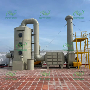 เครื่องกรองแบบเปียกกำลังไฟต่ำ 48000 ลูกบาศก์เมตร/ชม. พร้อมปั๊ม ประสิทธิภาพการกรอง 95-98% เพื่อการประหยัดพลังงาน - Product Image 1