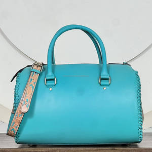 Handmade 2026 Personalized <b>Tooled</b> Genuine <b>Leather</b> Duffel Speedy Bag New Gym Sport Travel Women's Luggage Weekender Lady Handbags - Product Image 5